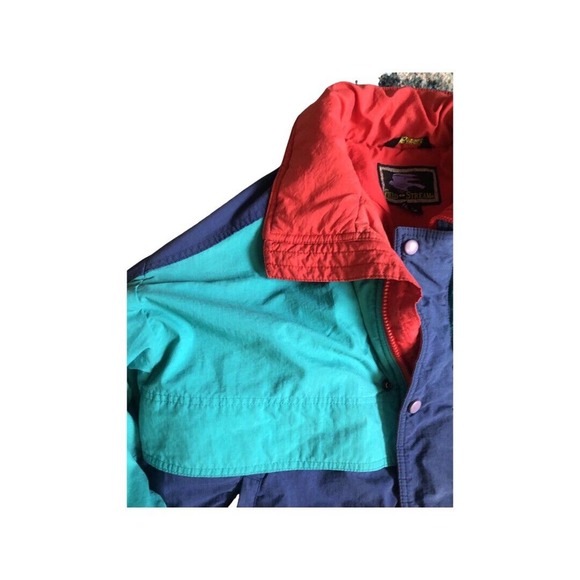 Vintage 90s Field & Stream Men's Size M Retro Puffer Jacket Down Vantage Cloth - Picture 5 of 16